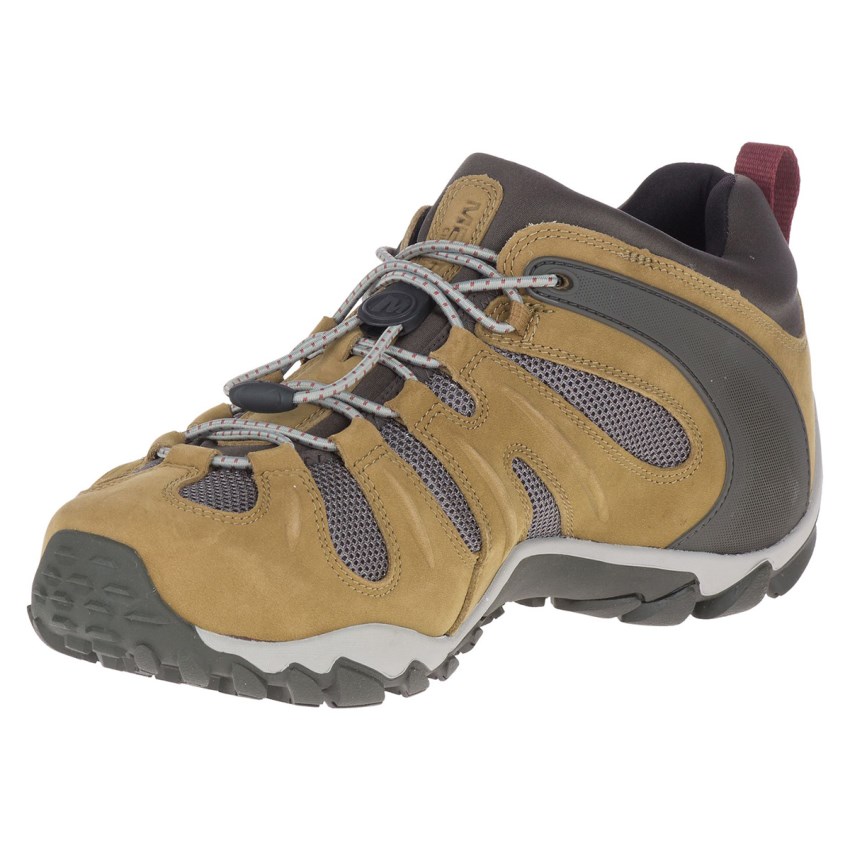 Chaussures Randonnée Merrell Chameleon 8 Stretch Waterproof Marron Clair Homme | H.C.VJOJ